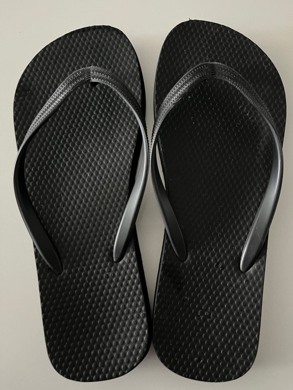 Classic Black Women's Flip Flop Sandals - Comfortable Everyday Style